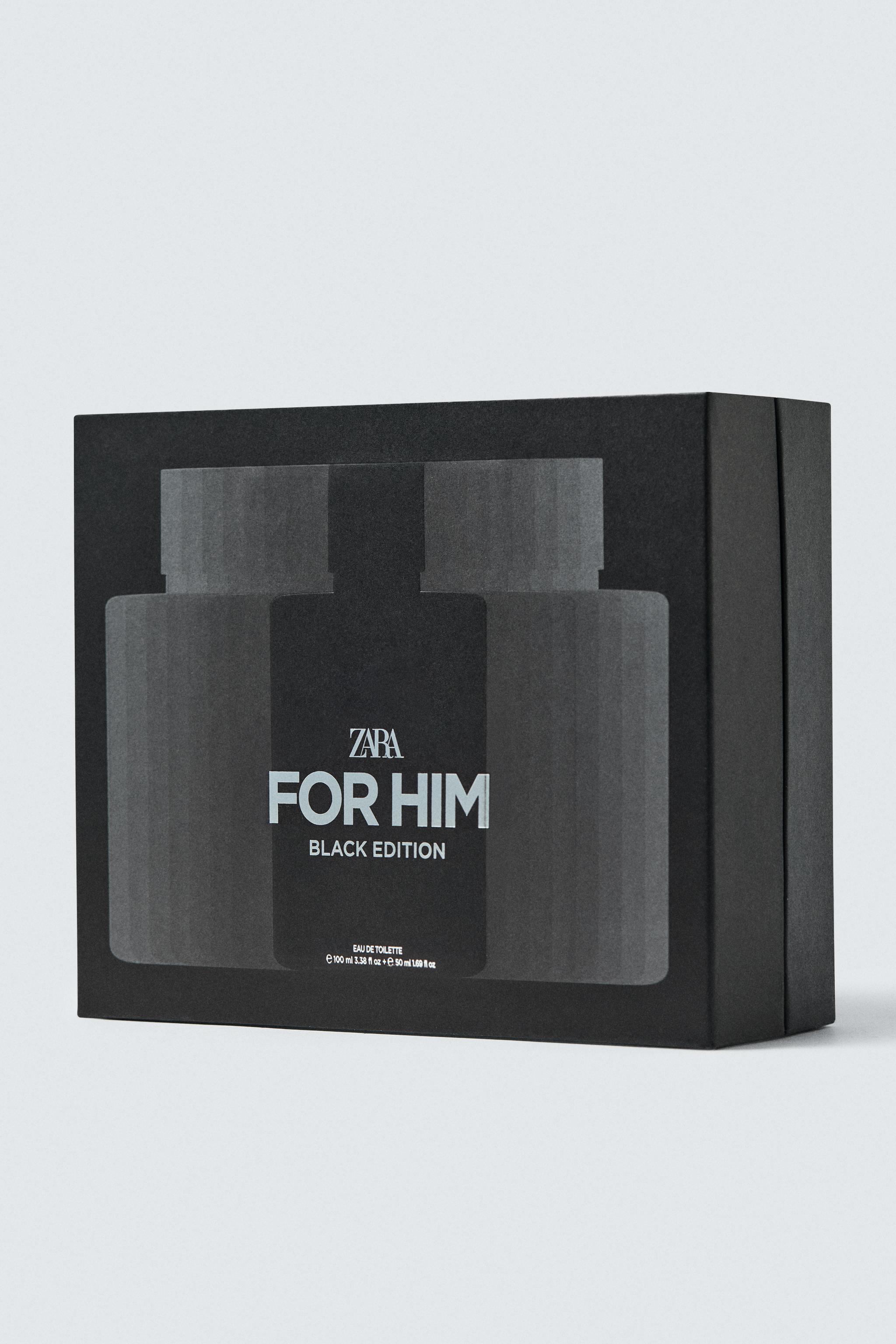 FOR HIM BLACK EDITION EDT SET 100 ML (3.4 FL.OZ) + 50 ML (1.7 FL