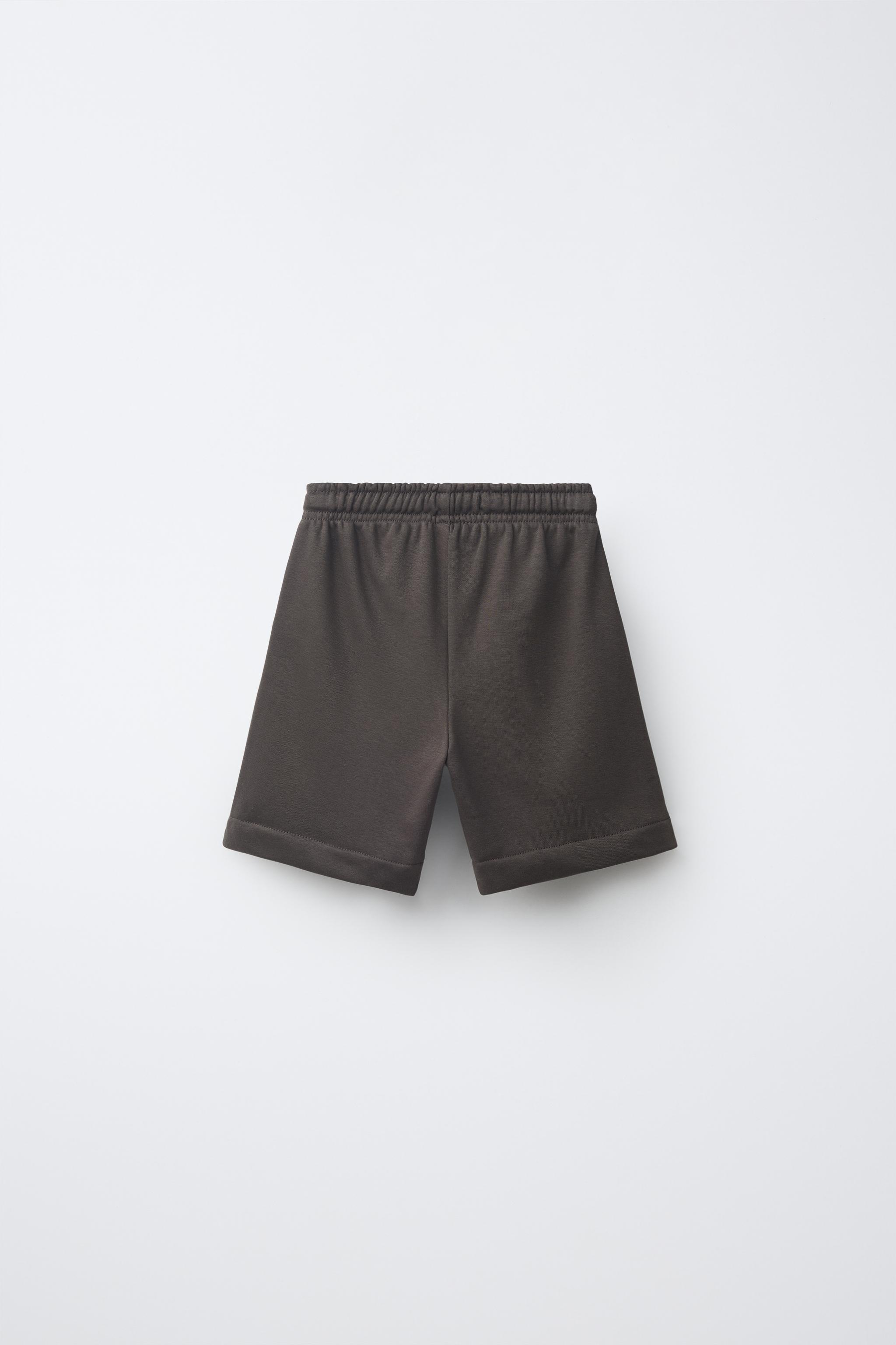 Детские шорты Zara TWO-PACK PLAIN SHORTS — фото 3