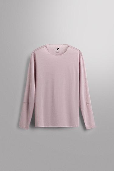 LIGHTWEIGHT RUNNING T-SHIRT - Violet by Zara