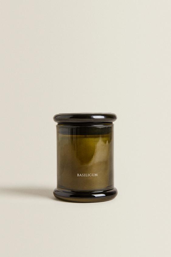 (150 G) VELA AROMÁTICA BASILICUM - Menta da Zara - Imagem 0