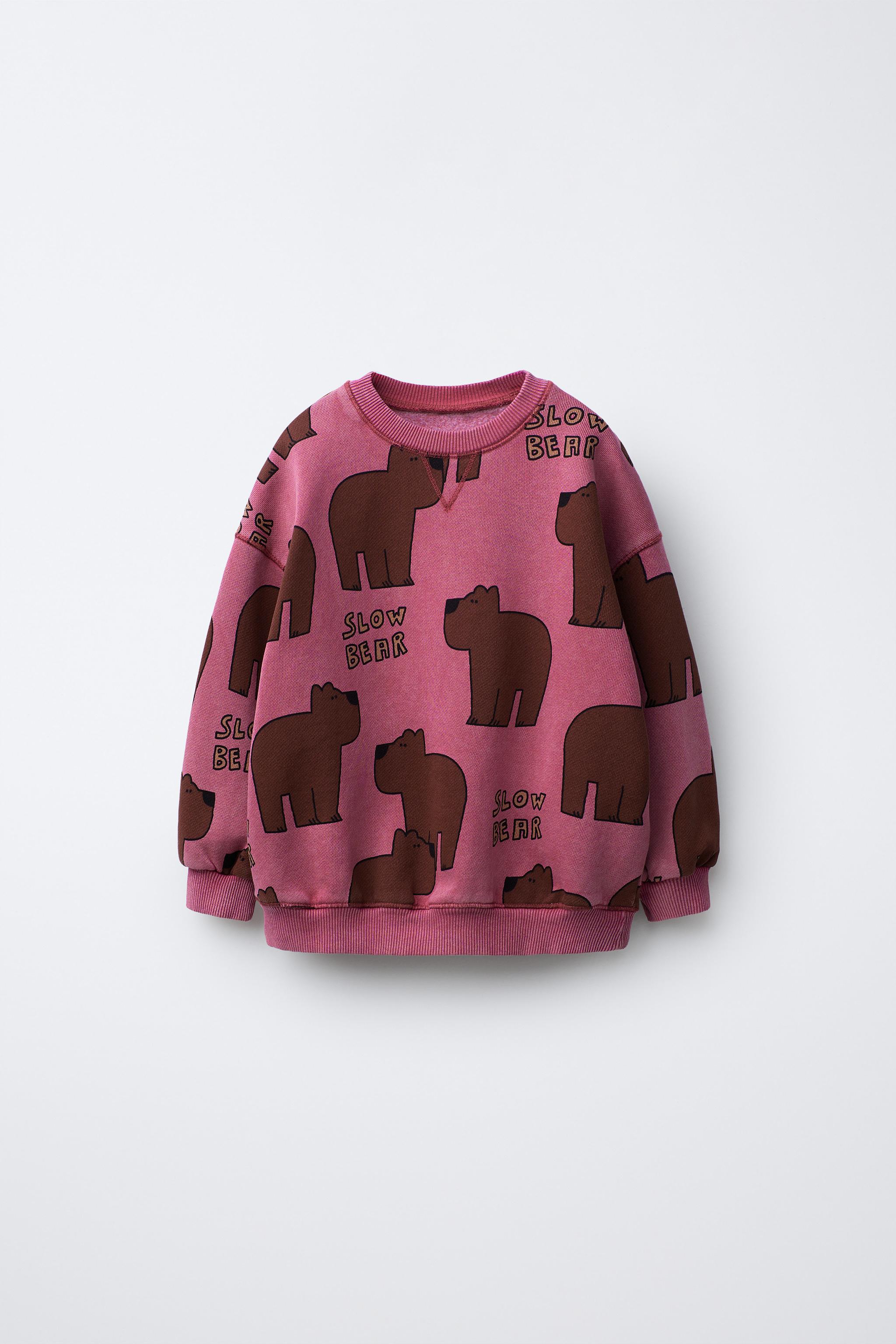 BEARS PRINT SWEATSHIRT