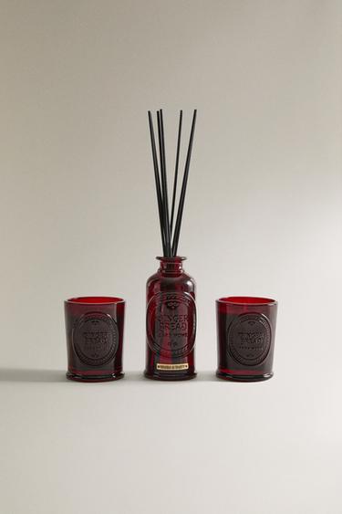 ENSEMBLE COFFRET CADEAU GINGERBREAD (ENSEMBLE DE 3) - Rouge de Zara