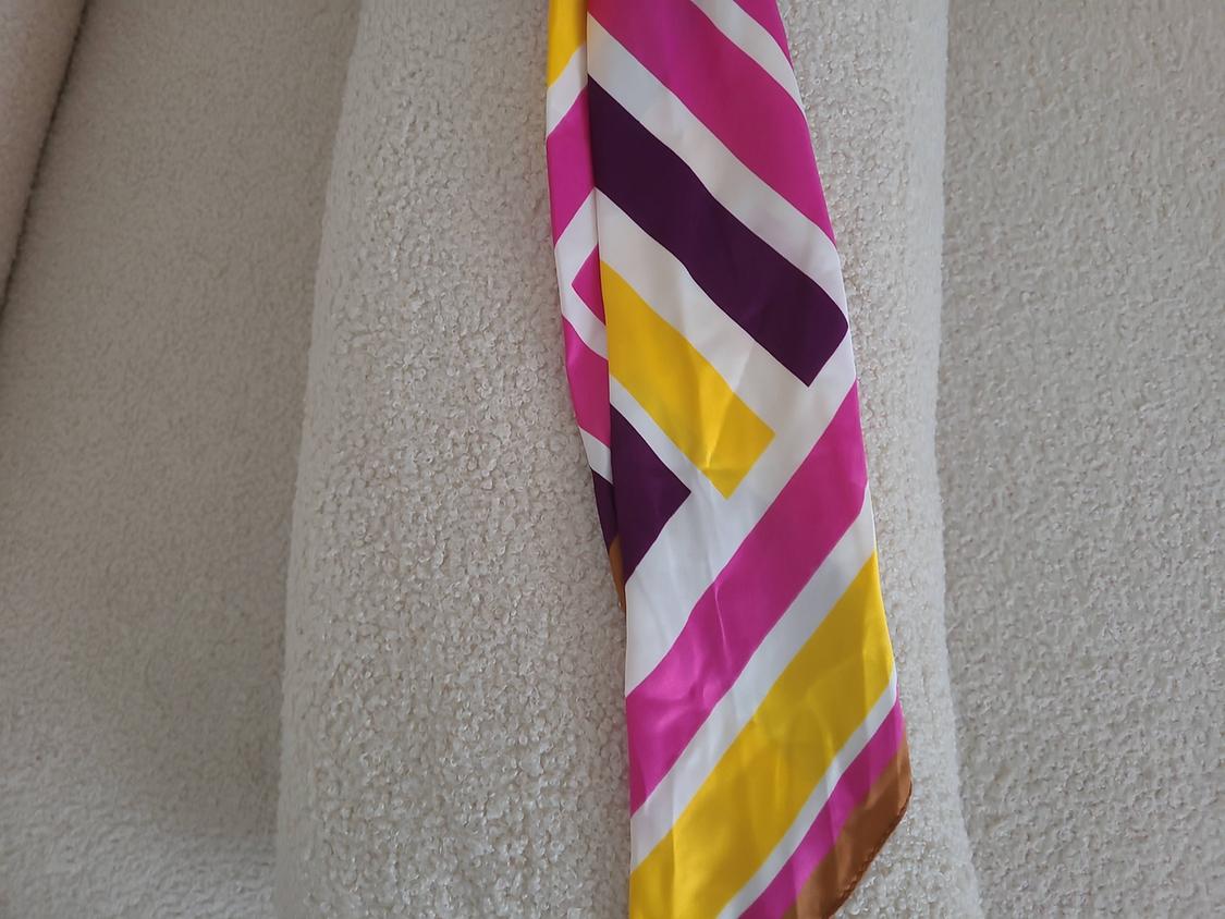 PRINTED SATIN SCARF - Image 5