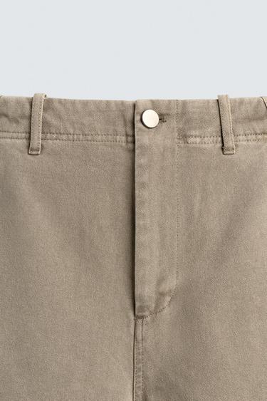 PANTALON CARGO PARACHUTE - Gris de Zara - Image 8