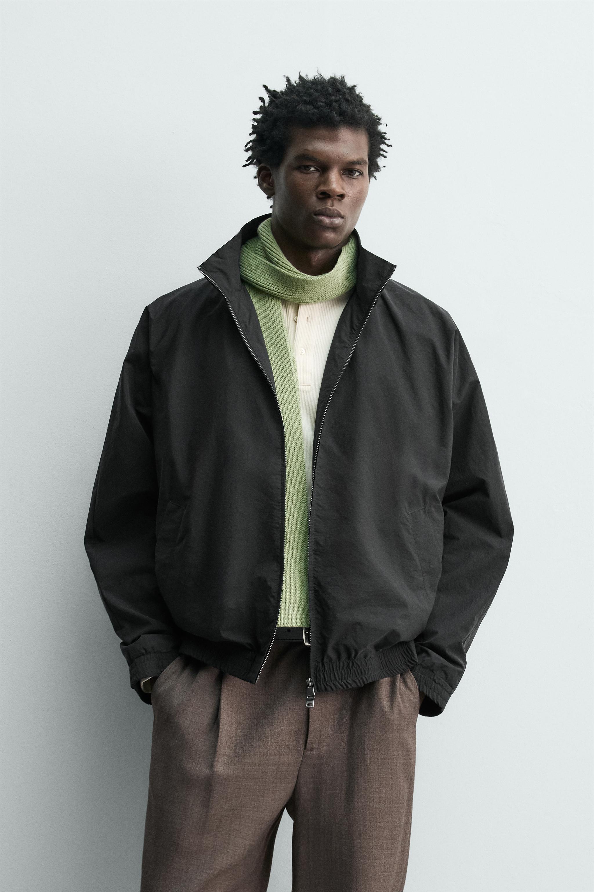 RELAXED FIT BOMBER JACKET