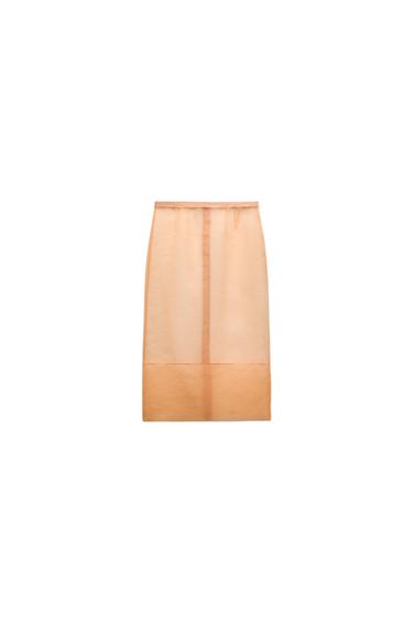 FALDA MIDI ORGANZA ZW COLLECTION