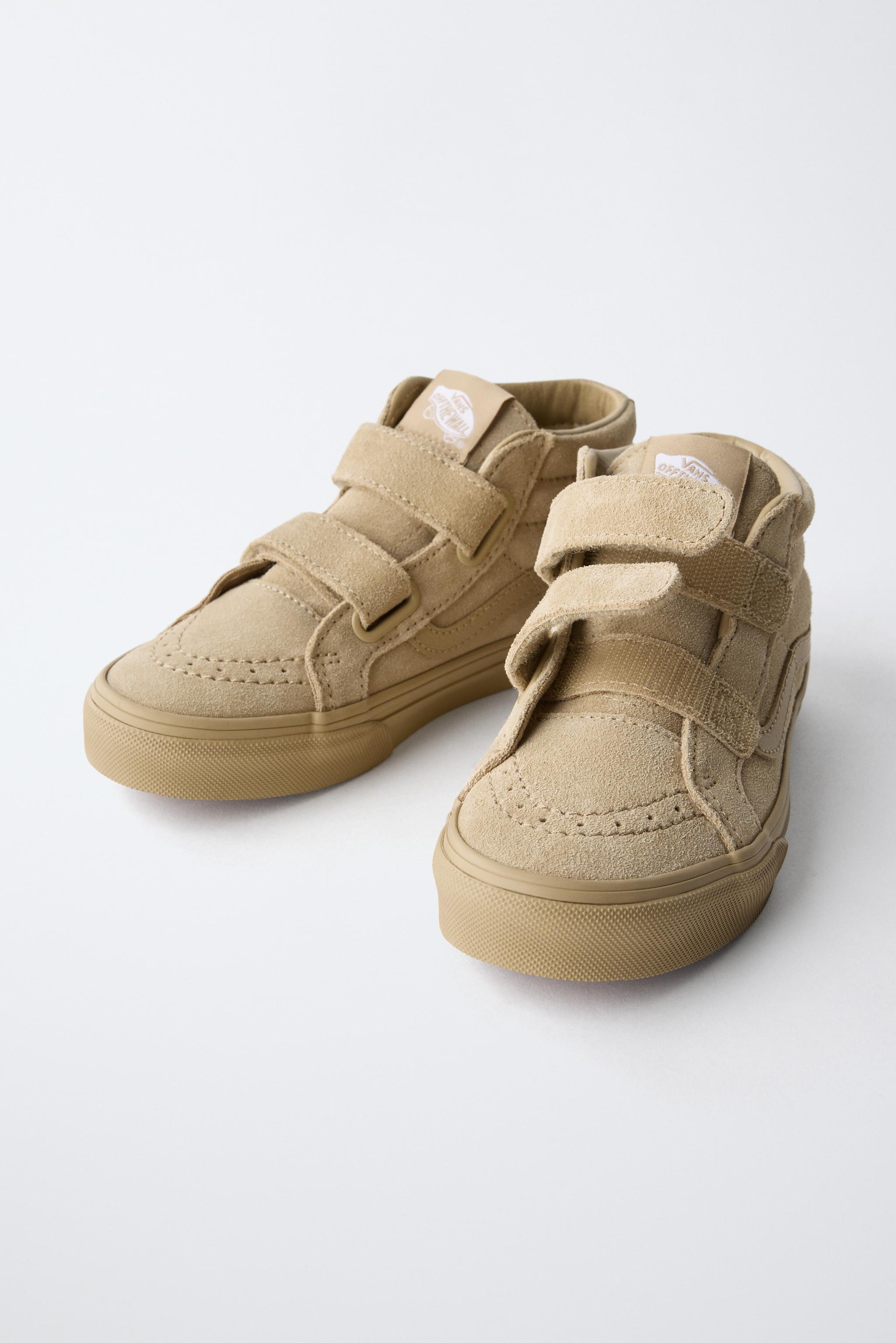 ZARA VANS® LEATHER SNEAKER BOOTS