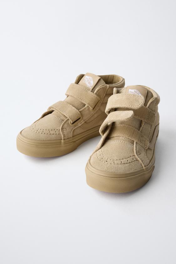 BASKETS MONTANTES EN CUIR ZARA VANS® - Marron sable de Zara - Image 2