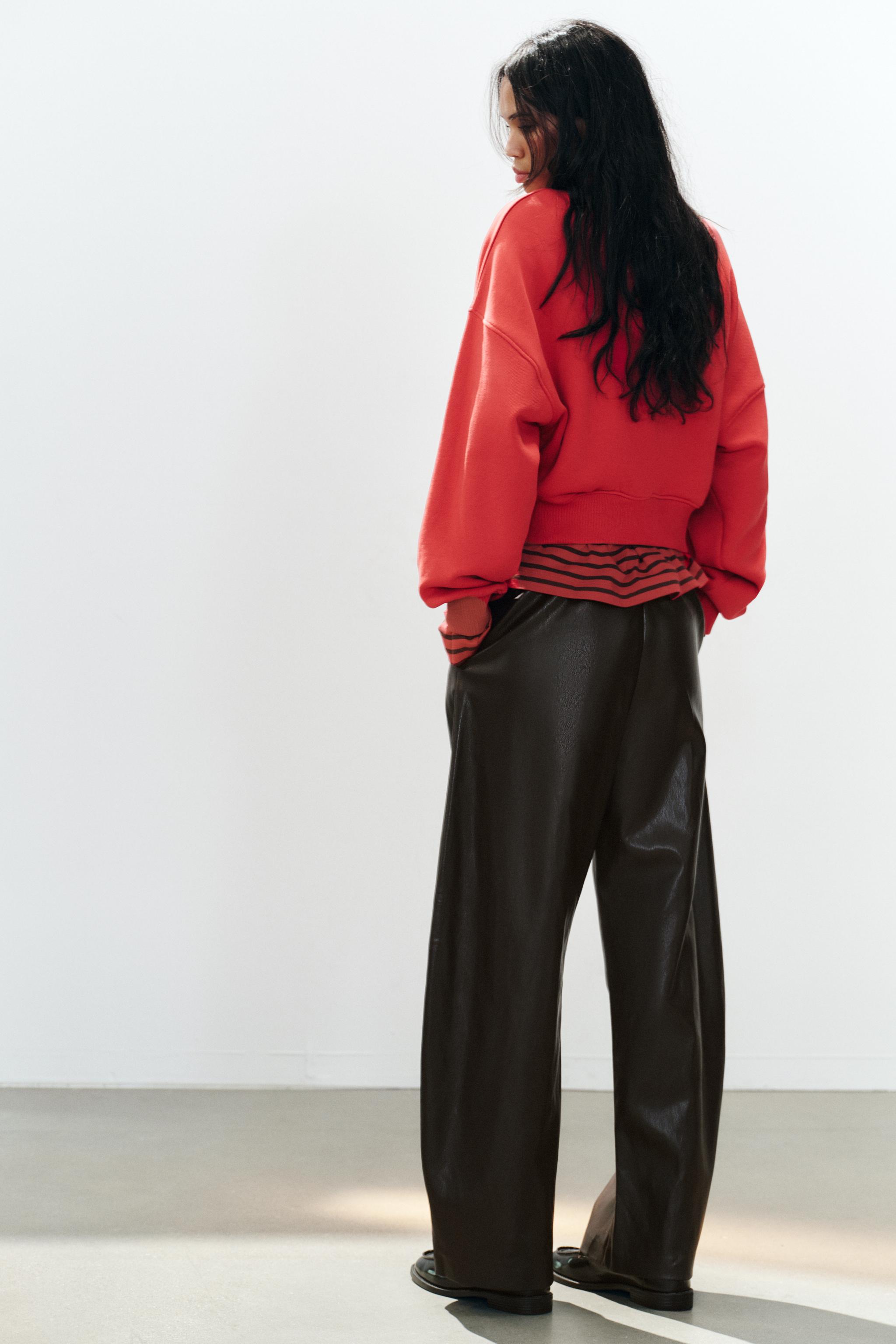 TECHNICAL FABRIC BALLOON PANTS