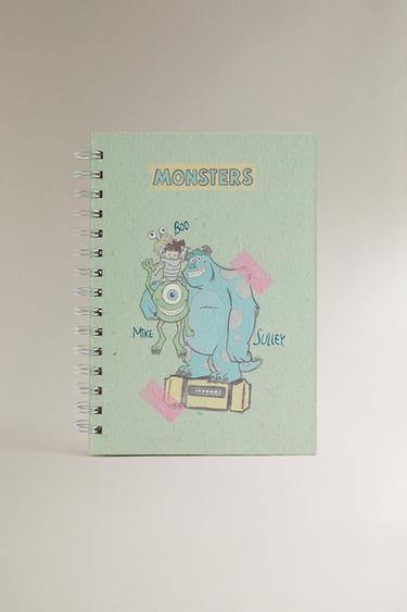 KIDS’ MONSTERS, INC. ©DISNEY/PIXAR A5 NOTEBOOK - Green by Zara - Image 0
