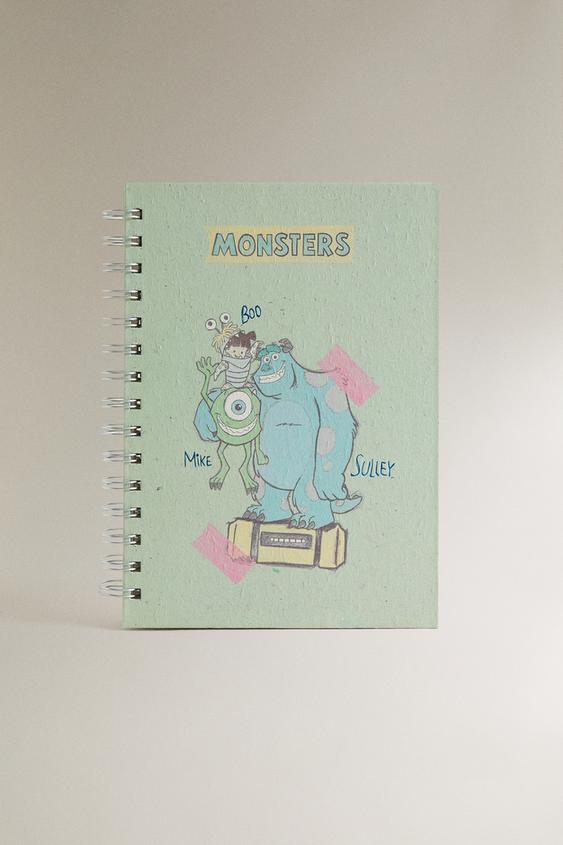 KIDS’ MONSTERS, INC. ©DISNEY/PIXAR A5 NOTEBOOK - Green by Zara - Image 0