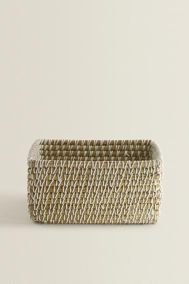 CONTRAST RECTANGULAR BASKET - Multicoloured by Zara - Image 2