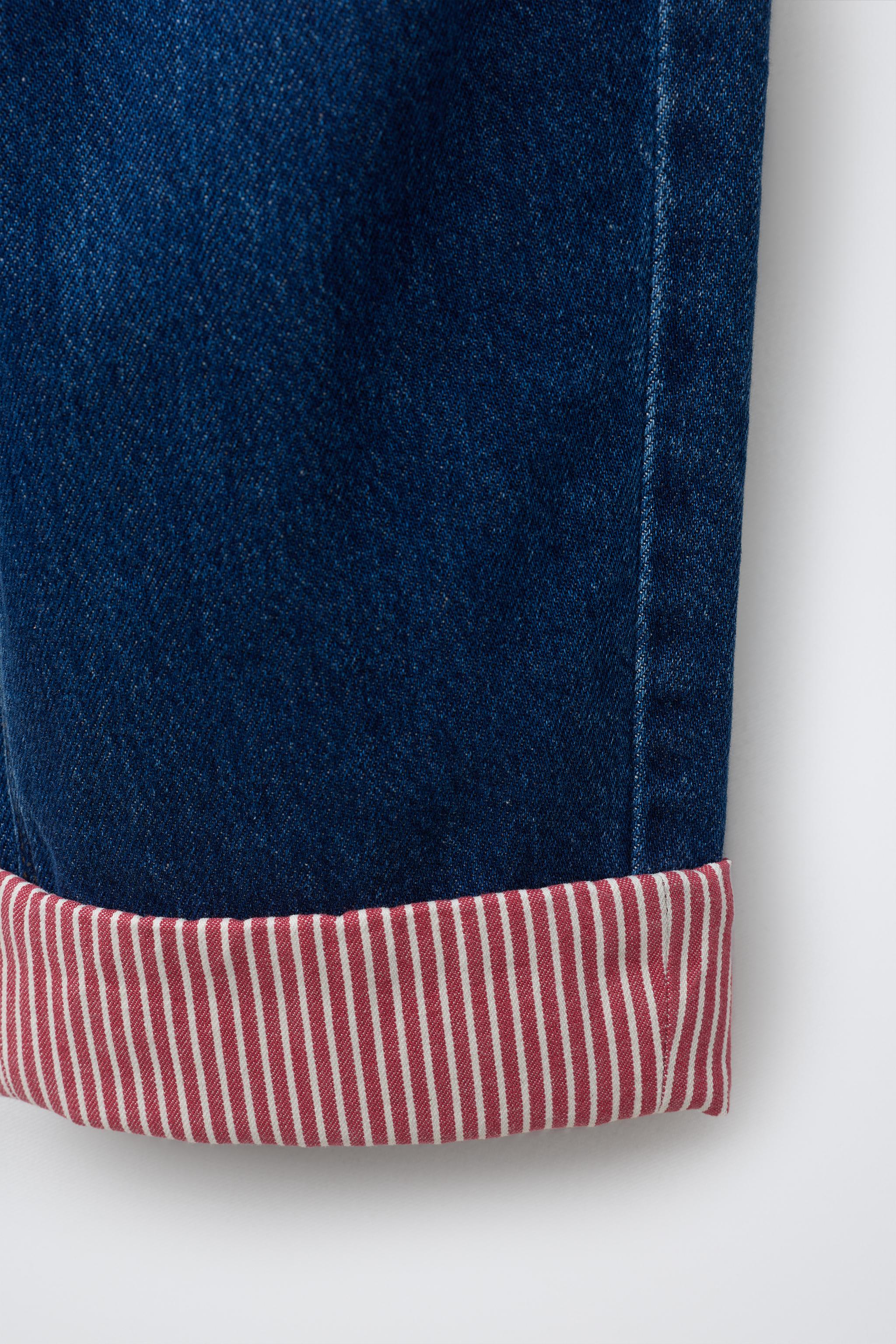 CUFFED CULOTTE JEANS