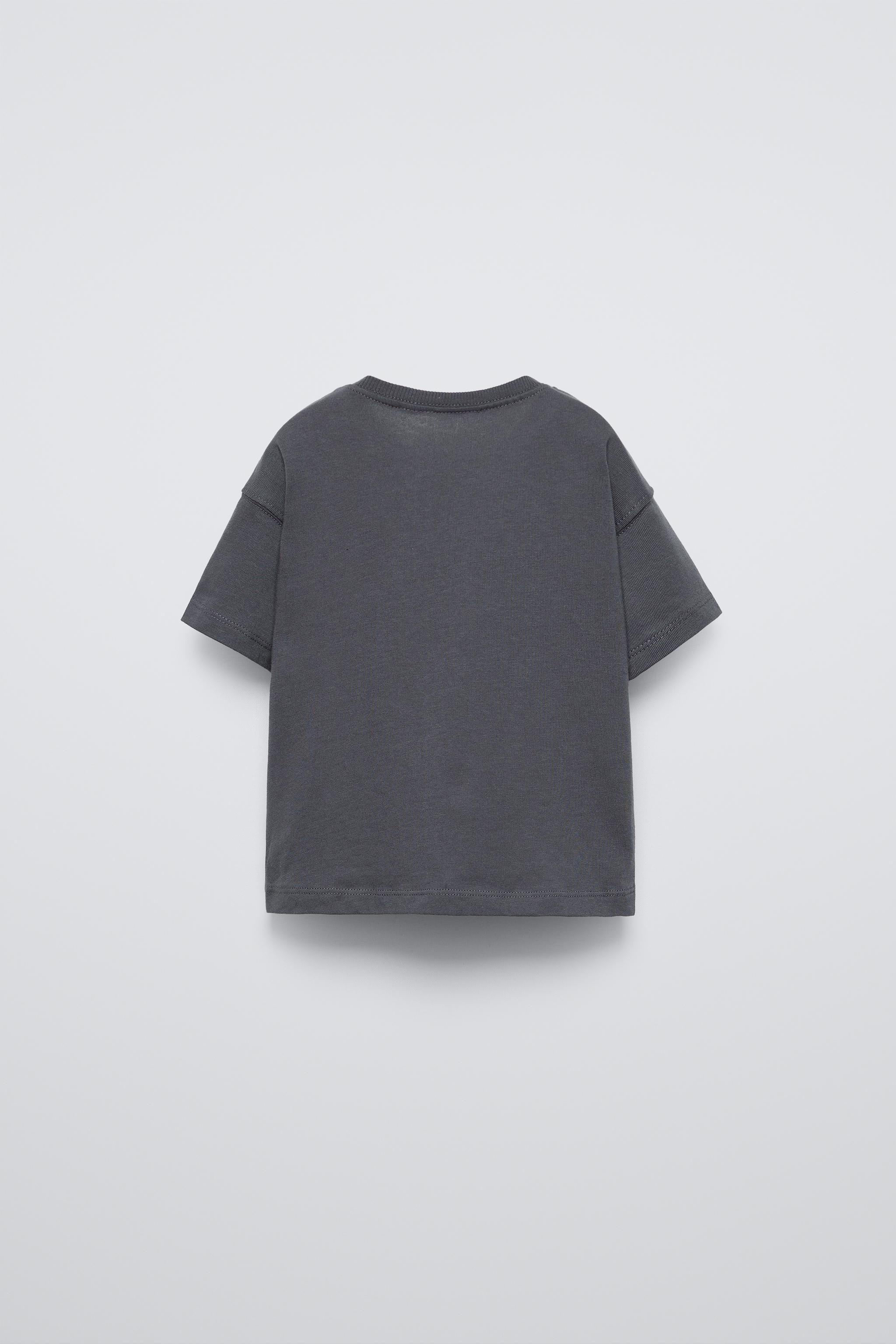 BARBIE™ MATTEL T-SHIRT - Anthracite grey | ZARA United States