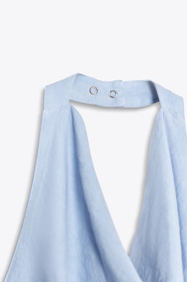TOP HALTER - Lilas de Zara - Image 6