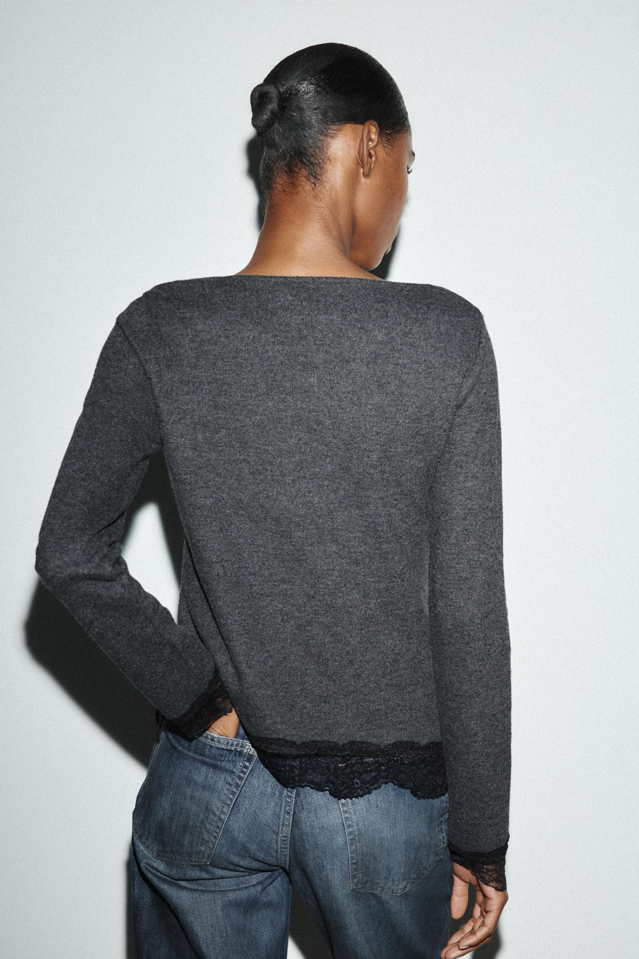 TOP EFFET DOUX EN DENTELLE