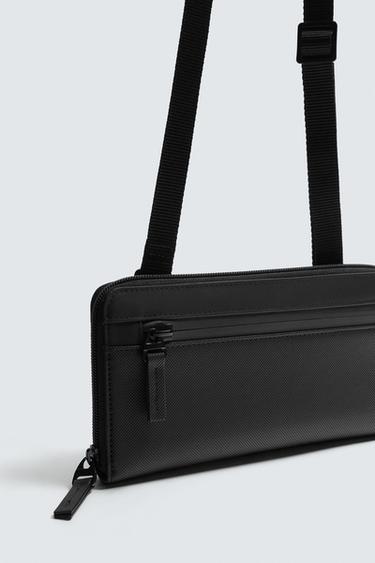 RUBBERISED WALLET - Black by Zara - Image 2