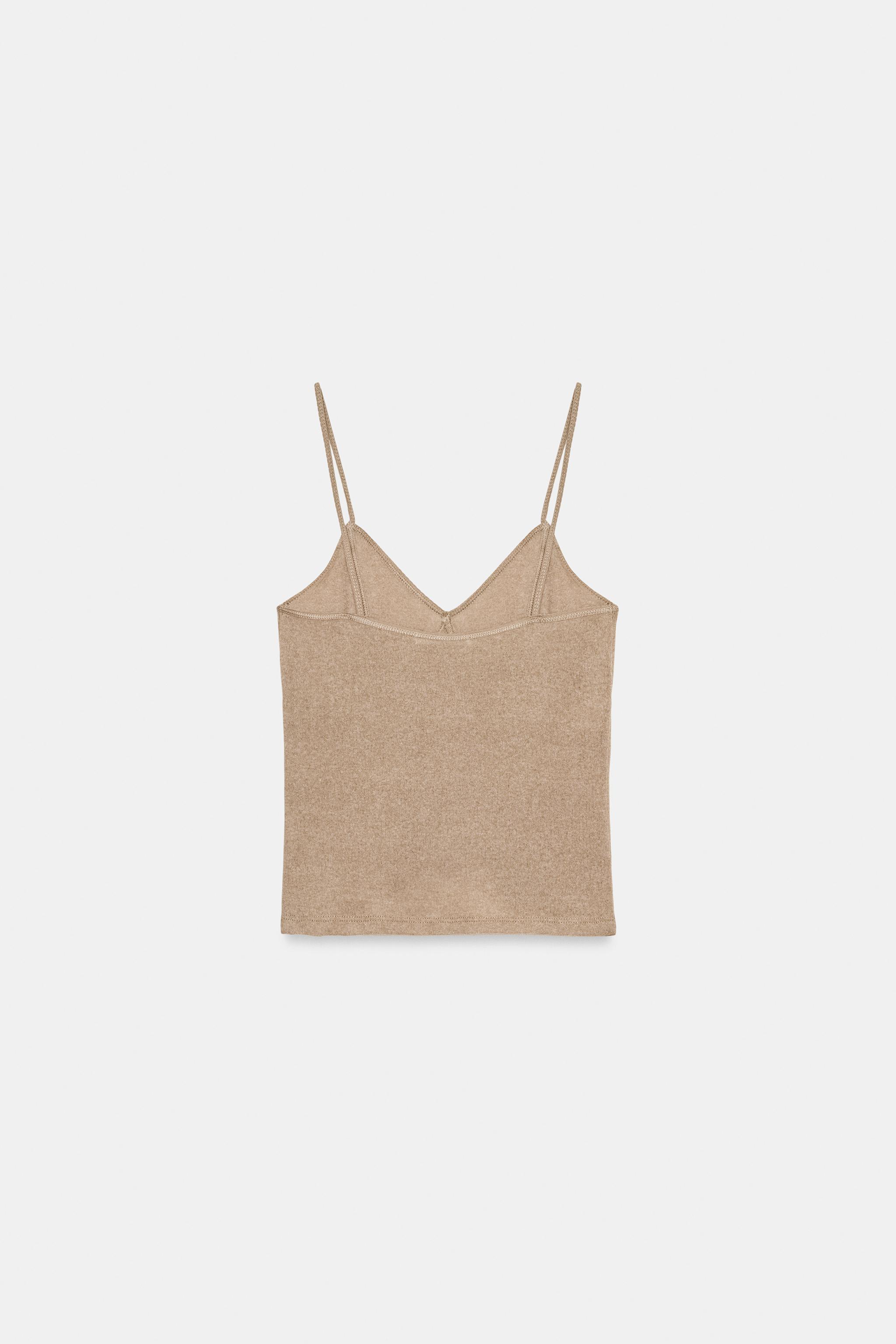 COTTON BLEND TANK TOP