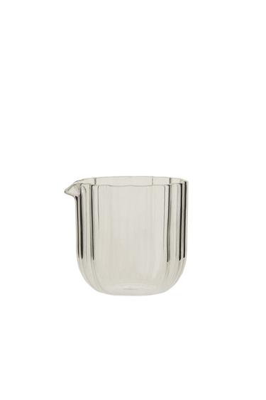 Zara BOROSILICATE GLASS CREAM PITCHER - Transparent