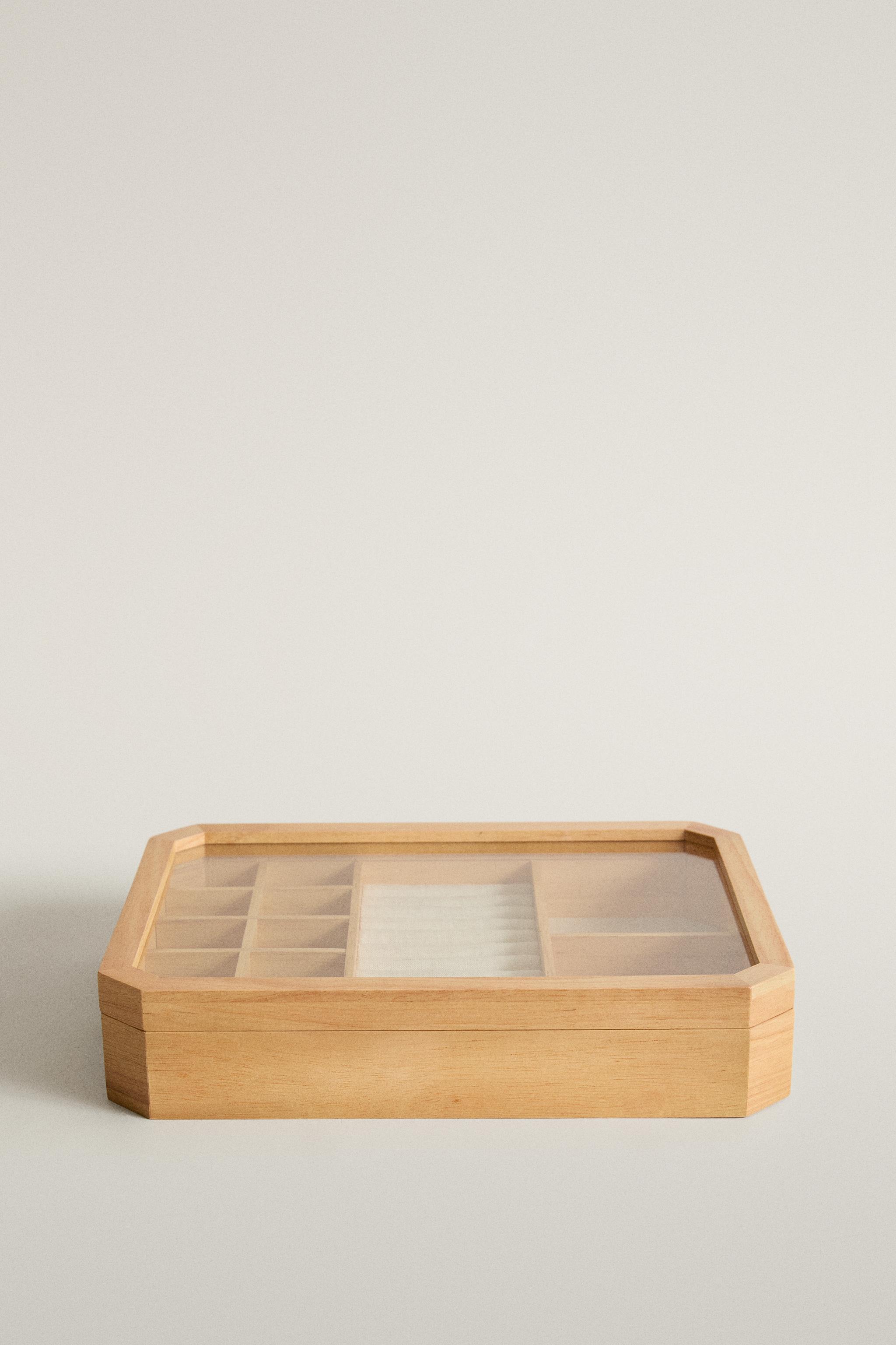 WOODEN JEWELRY BOX - Light beige | ZARA United States