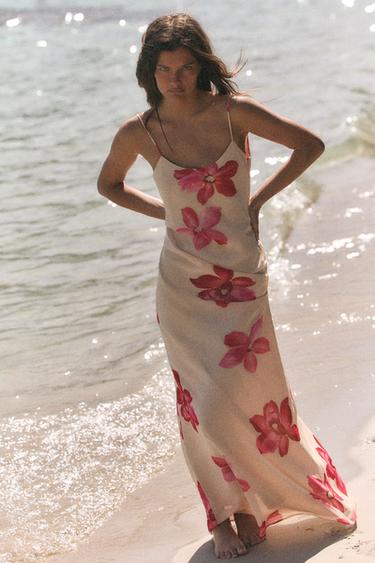 Women's Floral Dresses | ZARA United States Women's Floral Dresses | ZARA United States