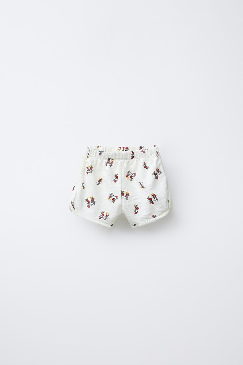 MICKEY AND MINNIE MOUSE © DISNEY TEXTURED BERMUDA SHORTS