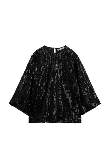 SEQUINNED TOP
