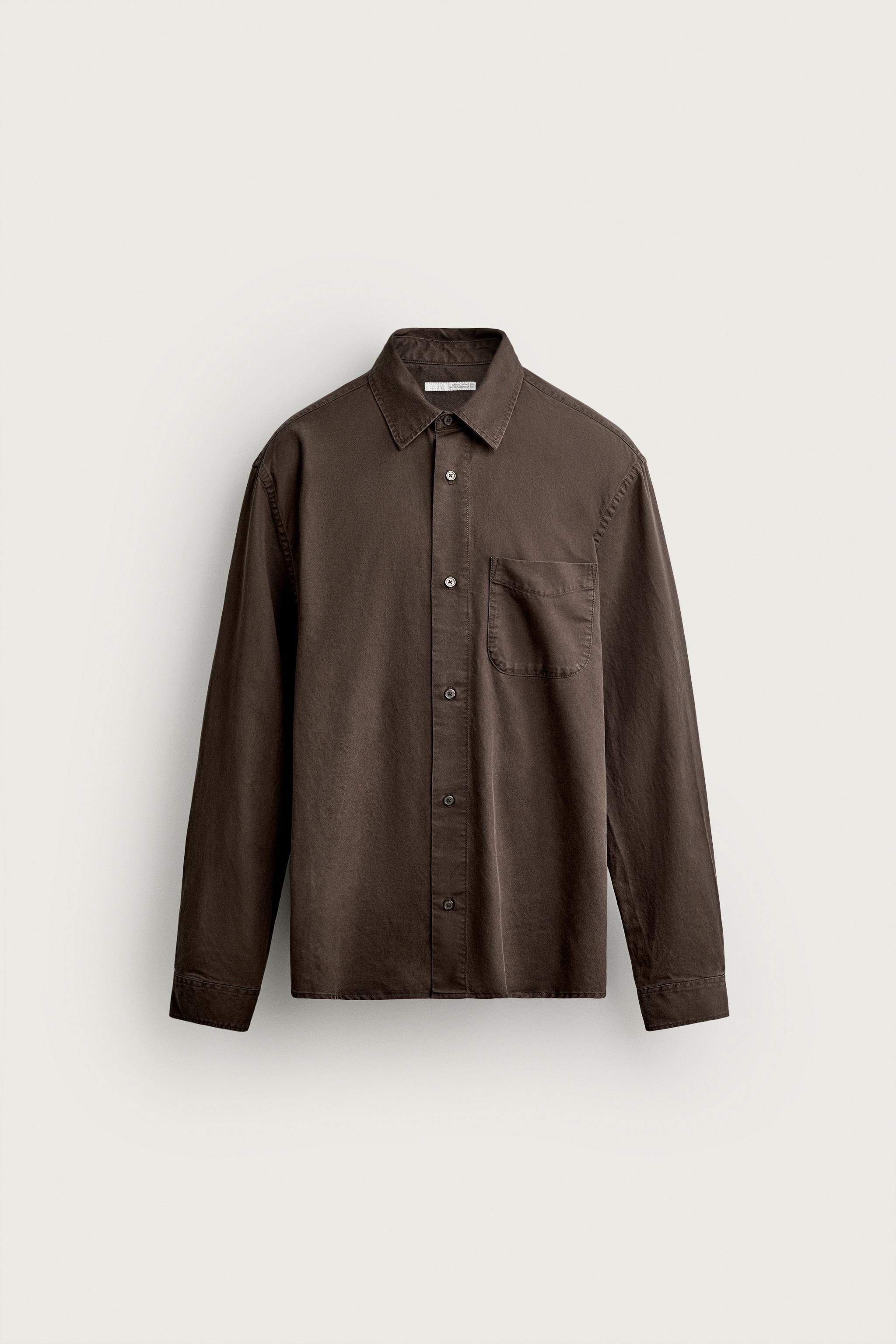 LYOCELL-COTTON REGULAR FIT SHIRT