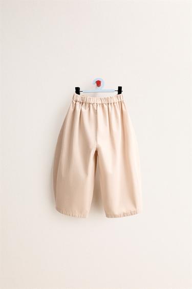ZARA TIMELESS - BAGGY TROUSERS - Sand by Zara