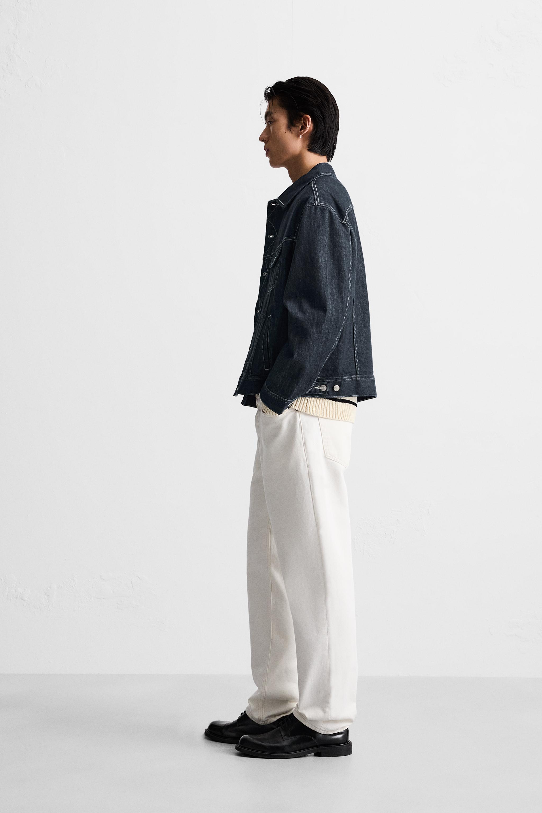オーバーサイズ デニム ジャケット - ブラック | ZARA Japan / 日本