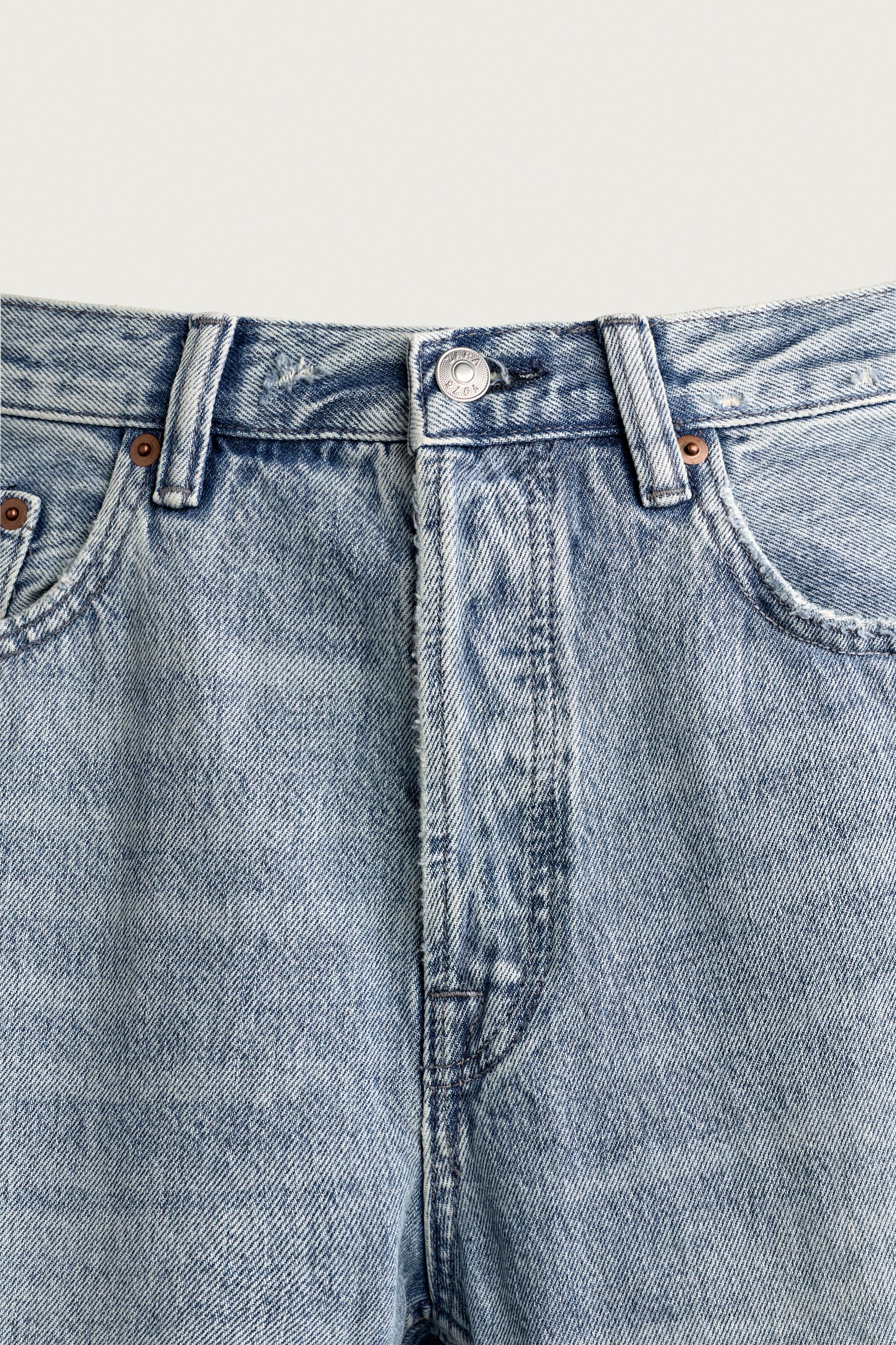 JEAN STRAIGHT FIT DÉCHIRÉ