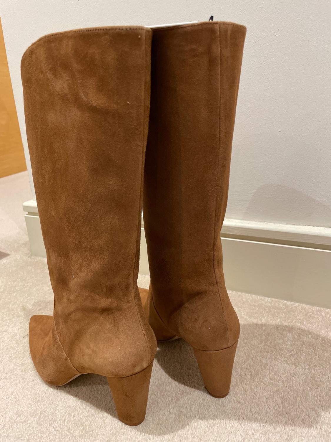 SUEDE/LEATHER BOOTS - Image 3