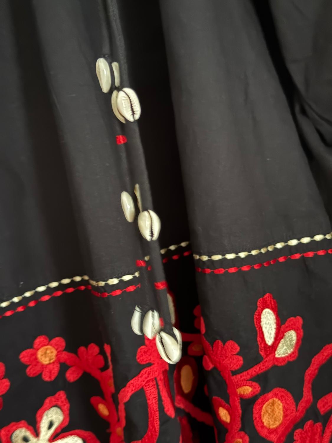 FLORAL EMBROIDERED SHORT DRESS ZW COLLECTION - Image 6