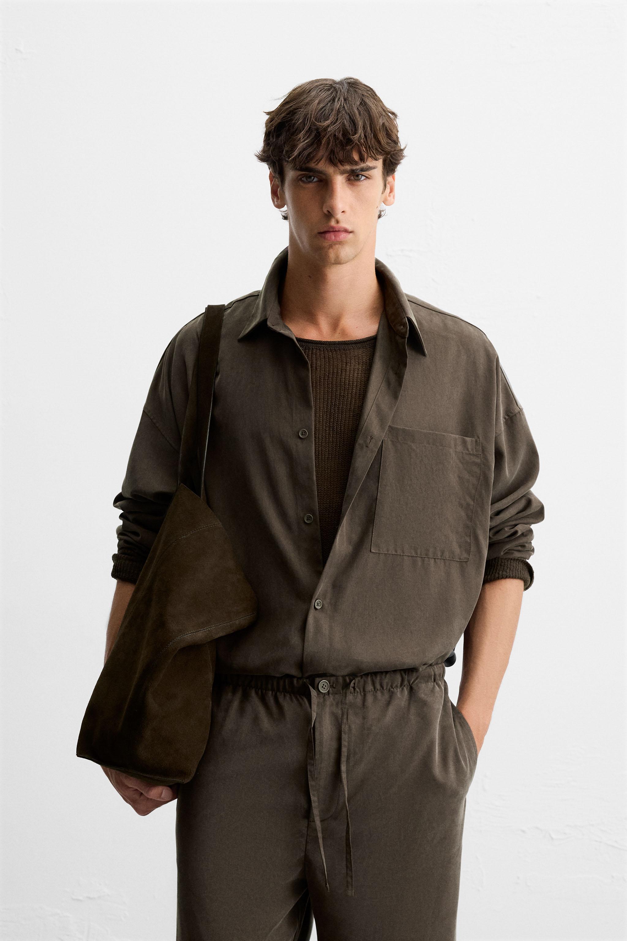 Camicie Oversize da Uomo Nuova Collezione Online ZARA Italia