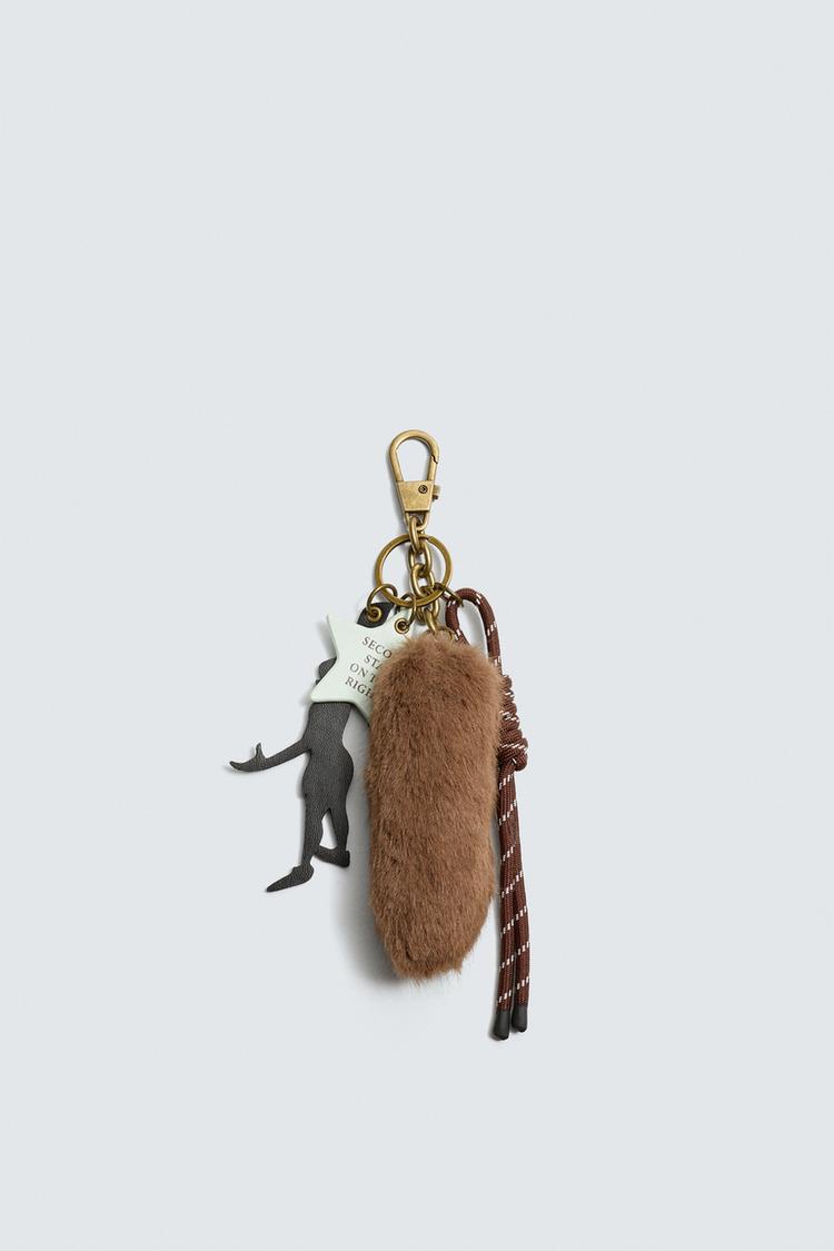 ZARA PETER PAN MULTI-CHARM KEYRING HARRY LAMBERT FOR ZARA X DISNEY