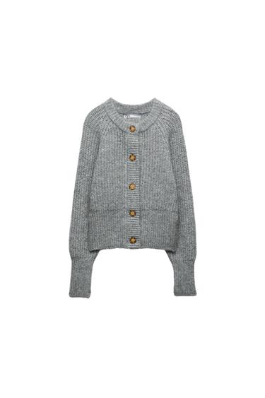 RIBBED KNIT JACKET