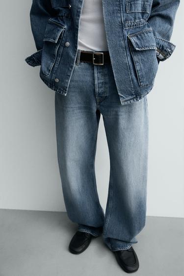 BARREL FIT JEANS - Light blue by Zara - Image 4