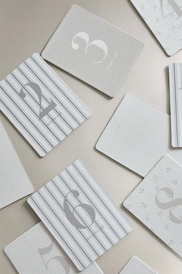 CARTES BÉBÉ MOIS ÉLÉPHANTS - Crème de Zara - Image 2