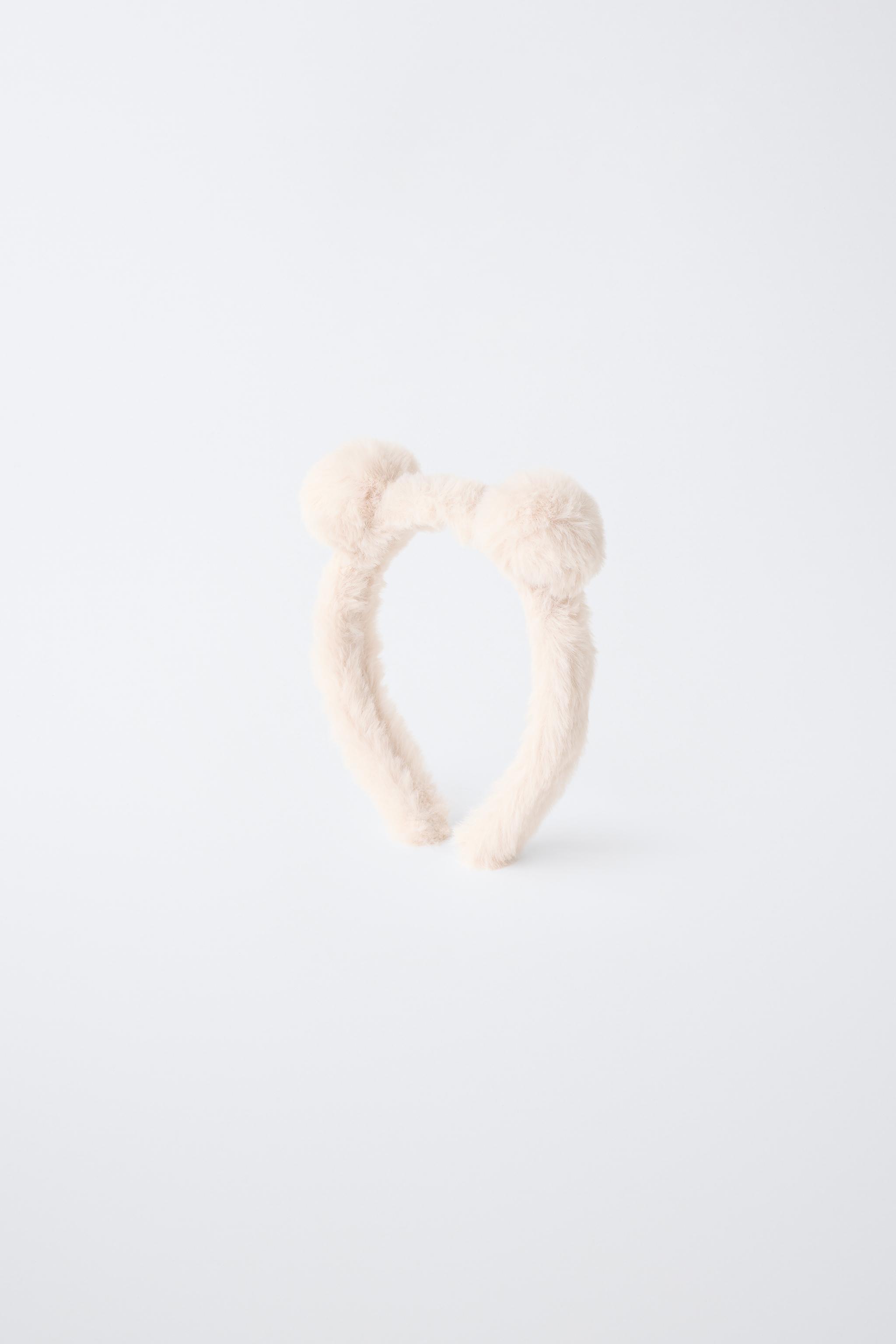 FAUX FUR EARS HEADBAND