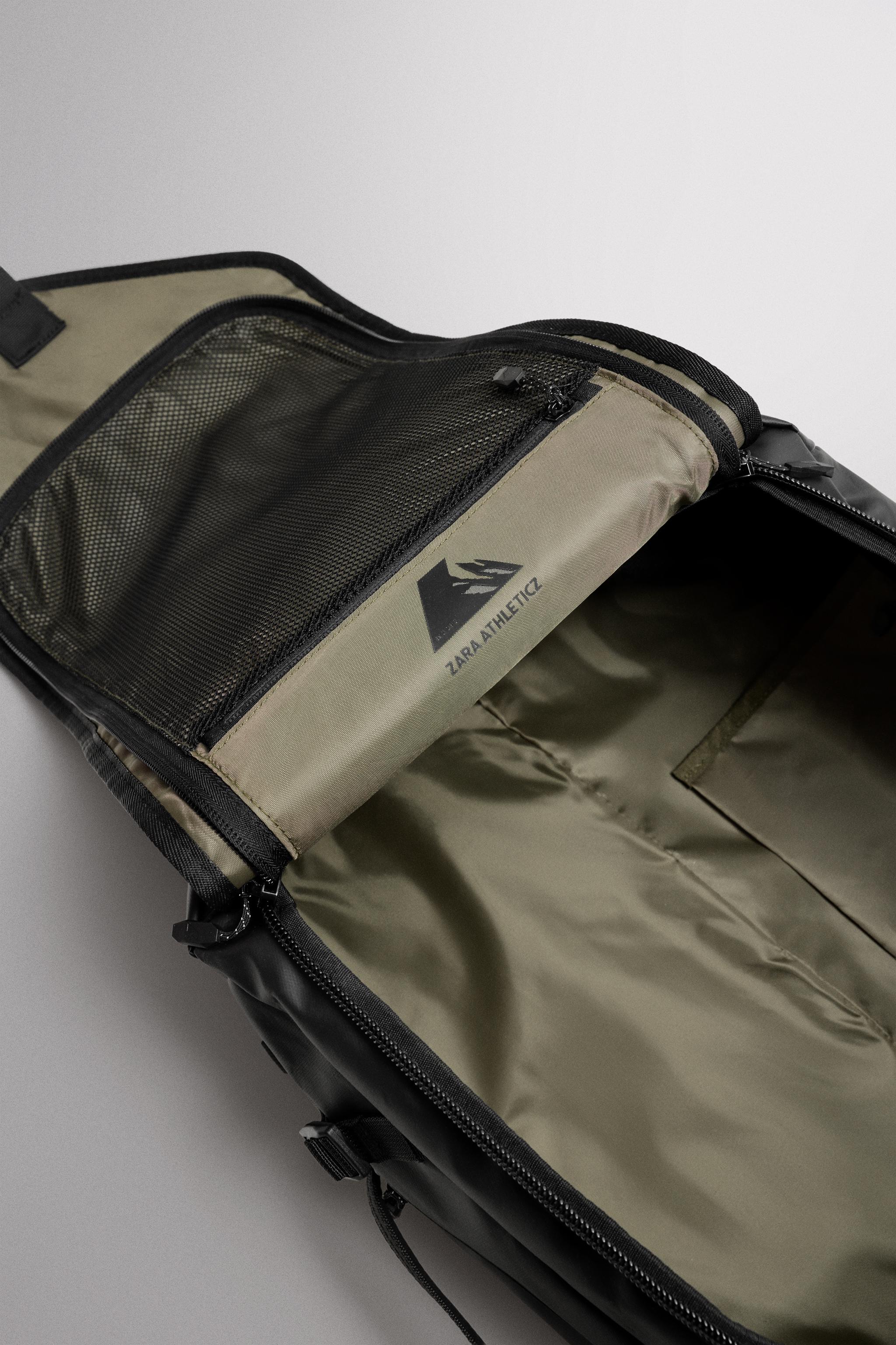 MULTIFUNCTIONAL SPORTS DUFFLE BAG - Black | ZARA Canada