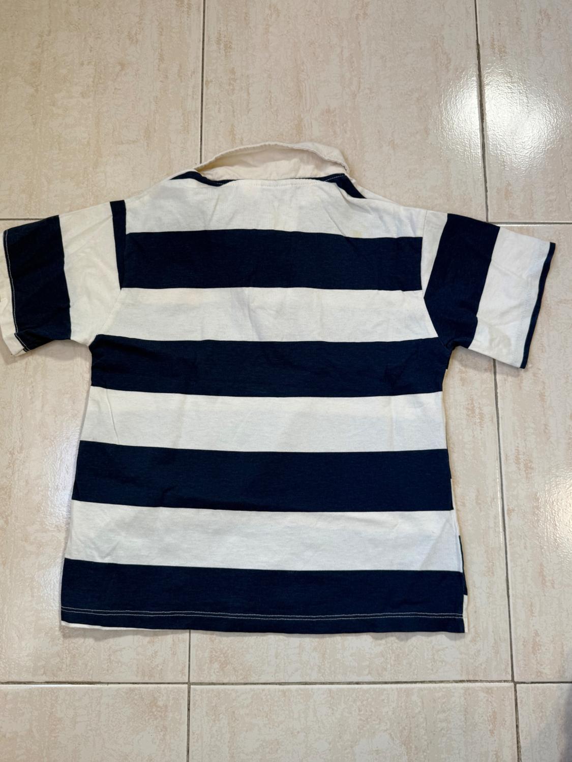 STRIPED POLO SHIRT - Image 2
