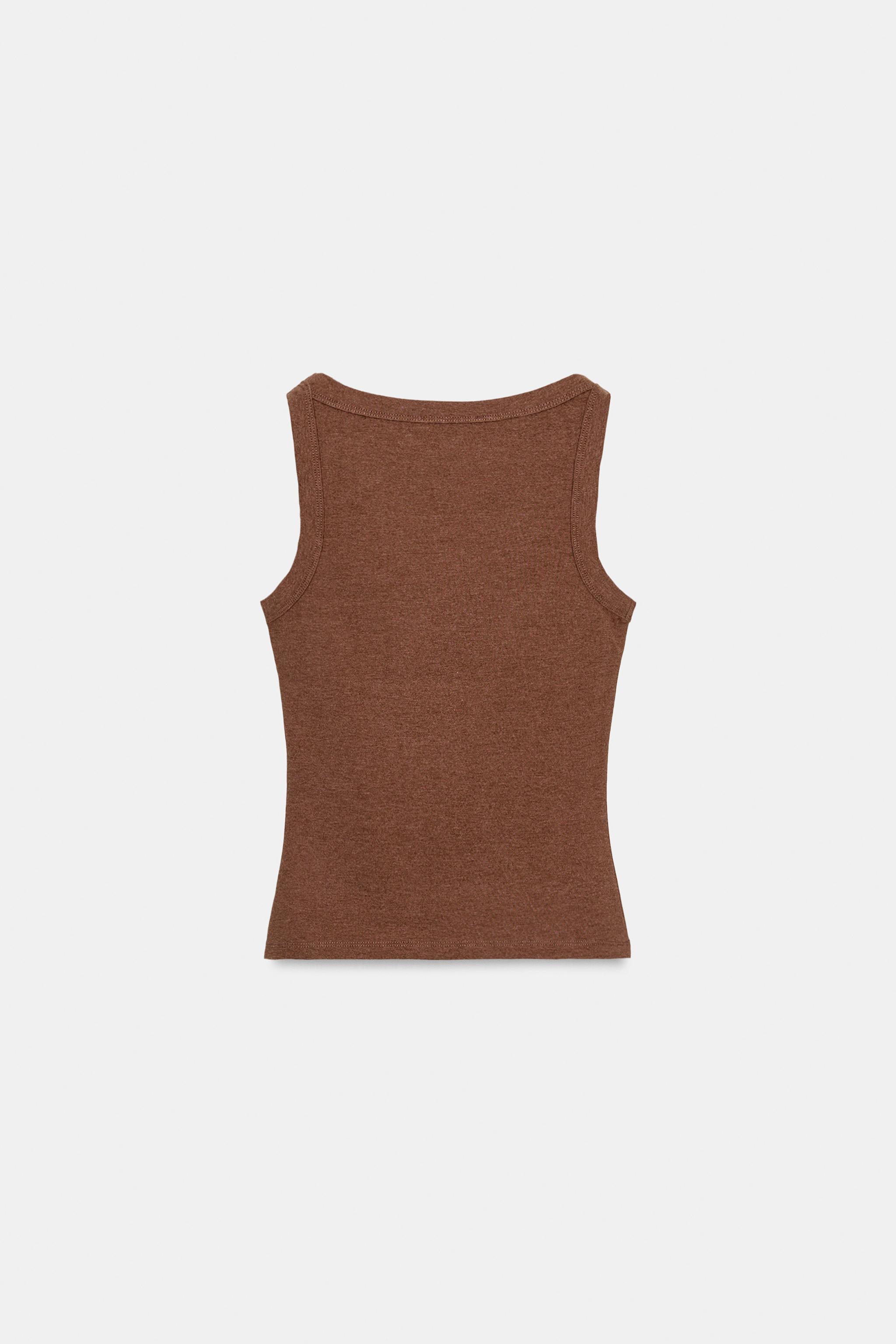 KOLSUZ PAMUKLU T-SHIRT - Görsel 8