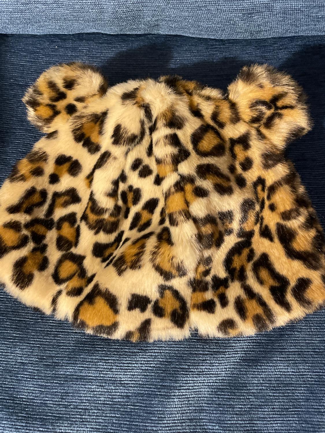 GORRO EFECTO PELO LEOPARDO CON OREJAS - Image 4
