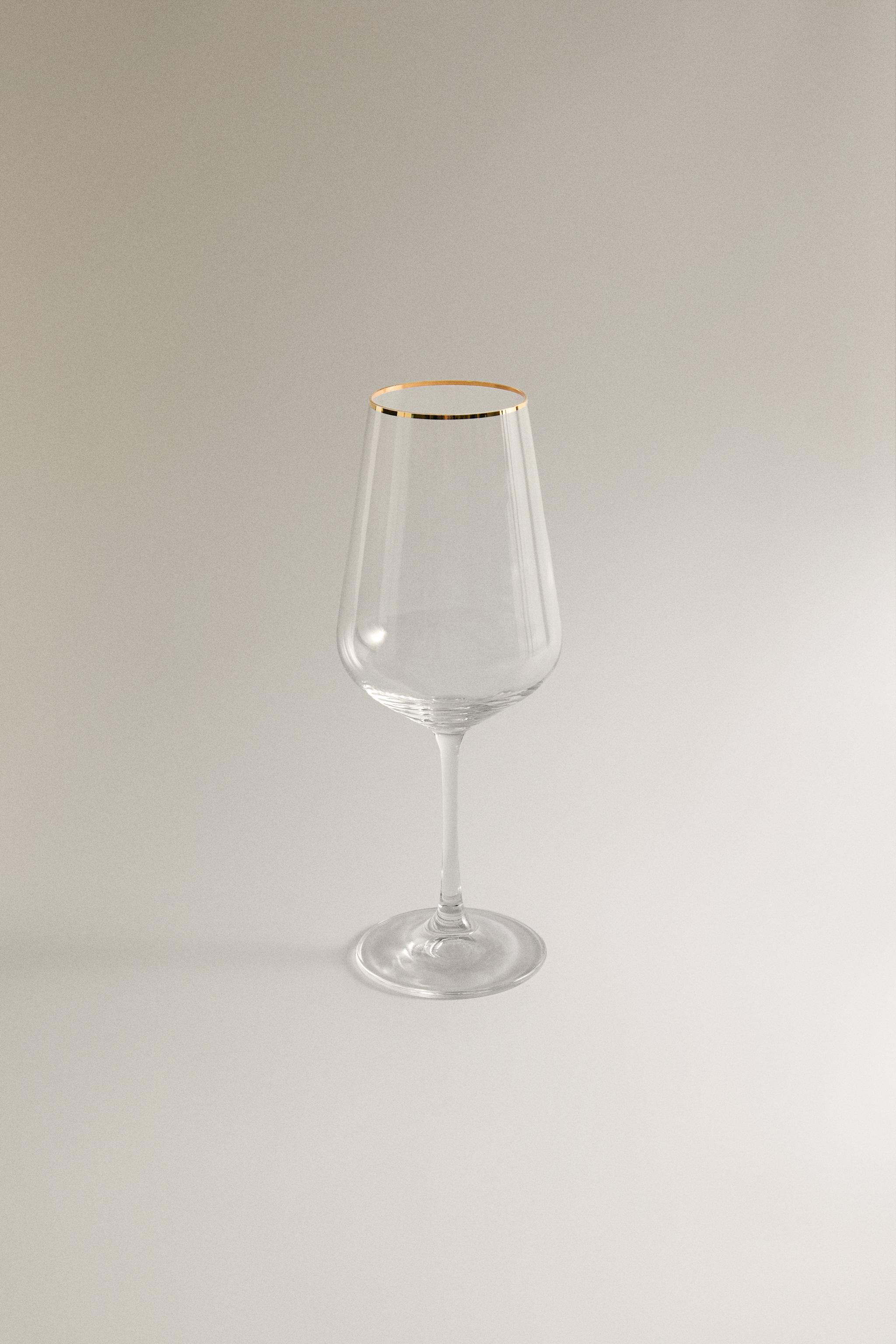 CHRISTMAS GLASS WITH LINES