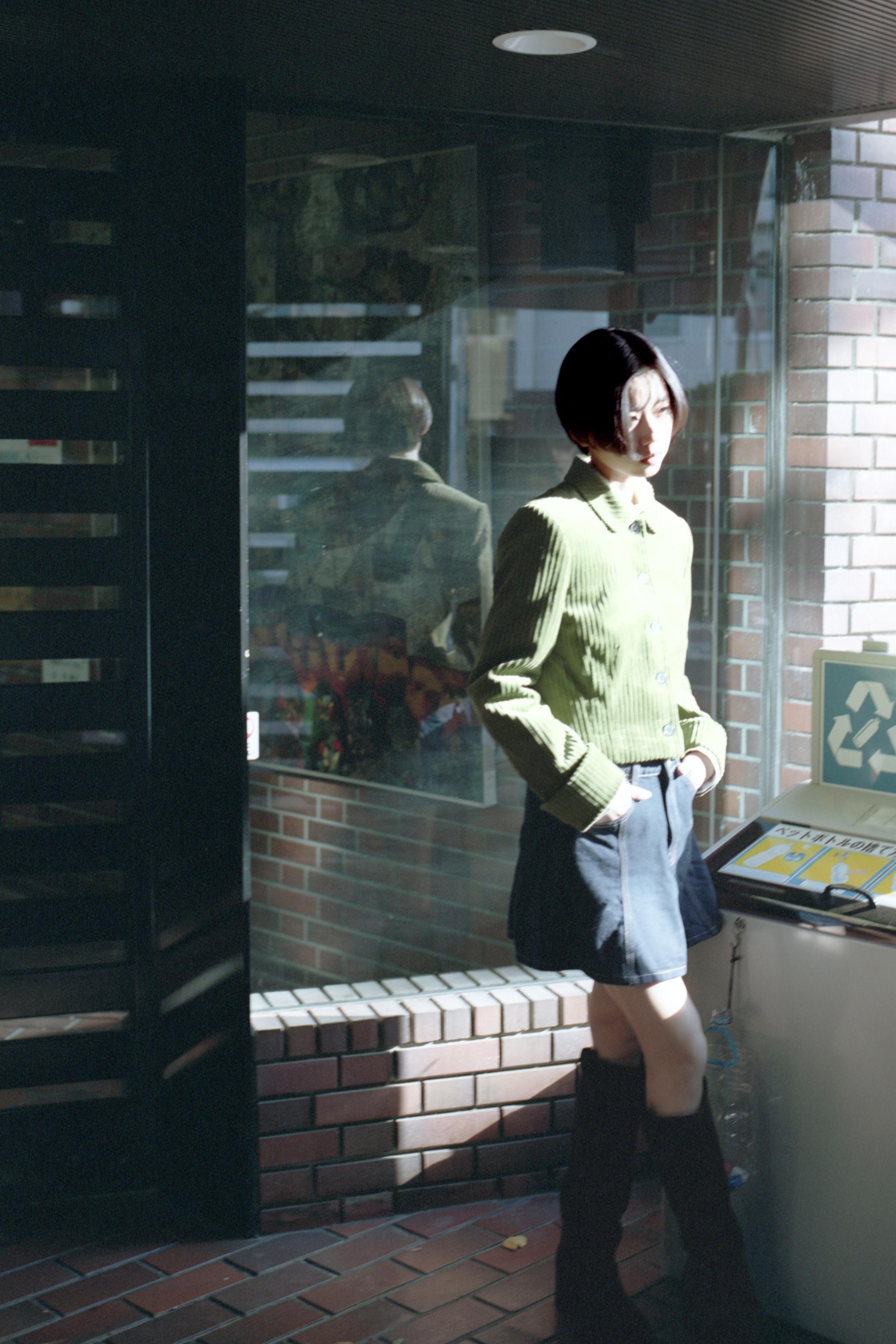 デニム TRF ミニスカート - ダークインディゴブルー | ZARA