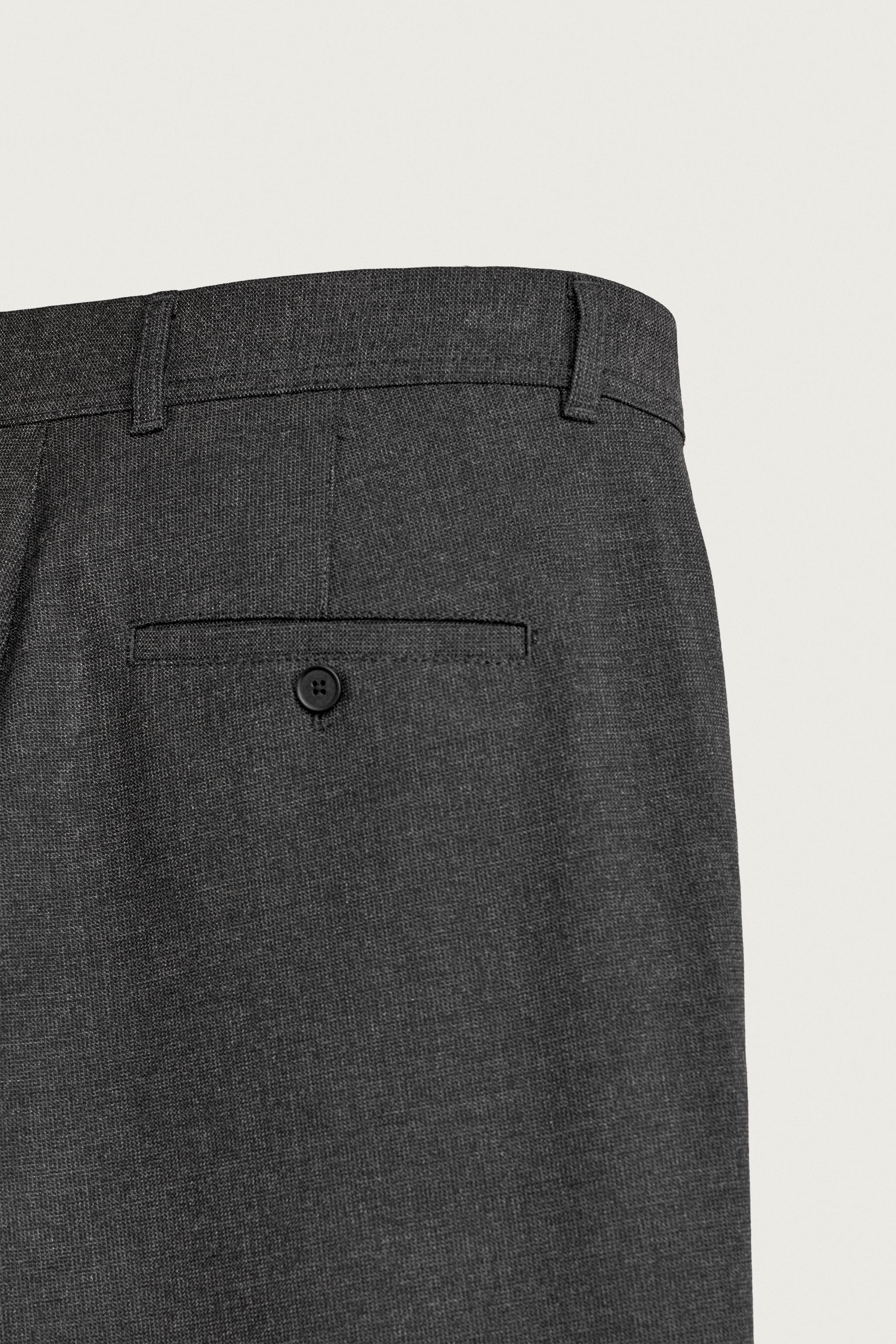 COMFORT STRUCTURED CHINO PANTS