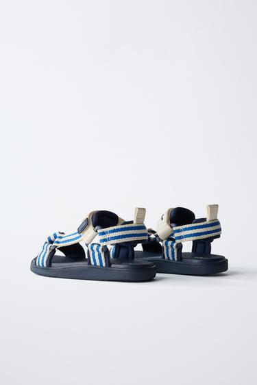 STRAPPY SANDALS - Blue by Zara - Image 4