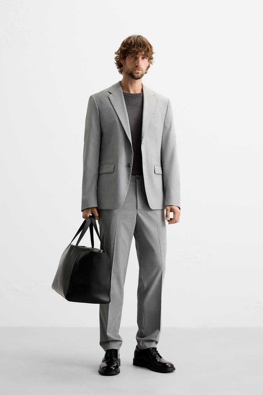 コンフォートスーツパンツ - グレー | ZARA Japan / 日本 