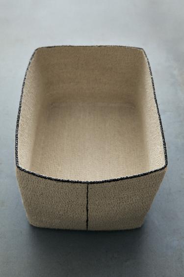 CORBEILLE CARRÉE LIGNE - Beige clair de Zara - Image 5