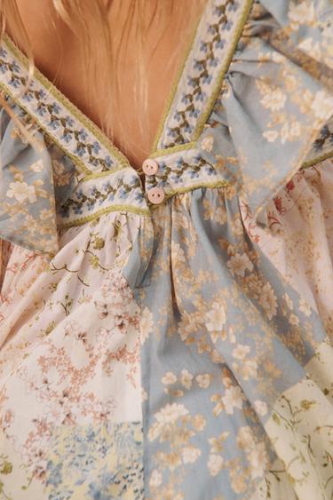 LIMITED EDITION PATCHWORK JUMPSUIT - Multicoloured by Zara - Image 9